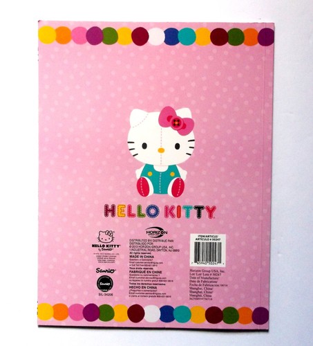 Hello Kitty Coloring Book Activity Kids Children 40 Pages 2013 Rare New - Picture 2 of 9