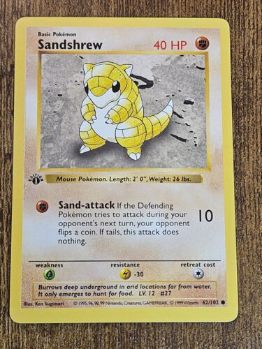 Pokemon Cards 1999 Base Set (Shadowless) 1st Edition NM - Pick Your Cards - Picture 45 of 72