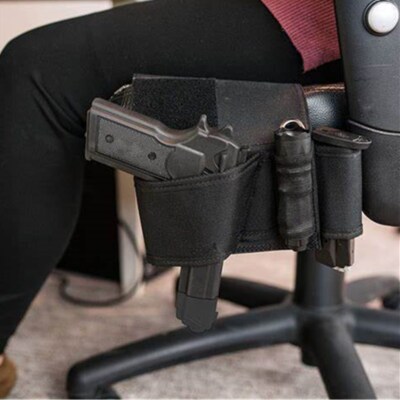 Concealed Carry Car Seat Pistol Holster Magazine Pouch Mattress Bed Gun Holster