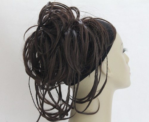 Capelli da donna intrecciati 12 Inc grandi ondulati scrunchie scrunchie extension - Foto 81 di 98
