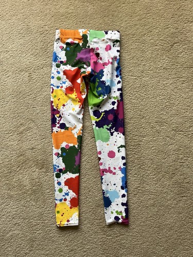 Fierce Pulse sportliche Leggings mit Farbspritzdruck Größe Small - Bild 2 von 4