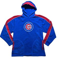 Chicago Cubs Reebok Hoodie Fleece Vintage Bas...
