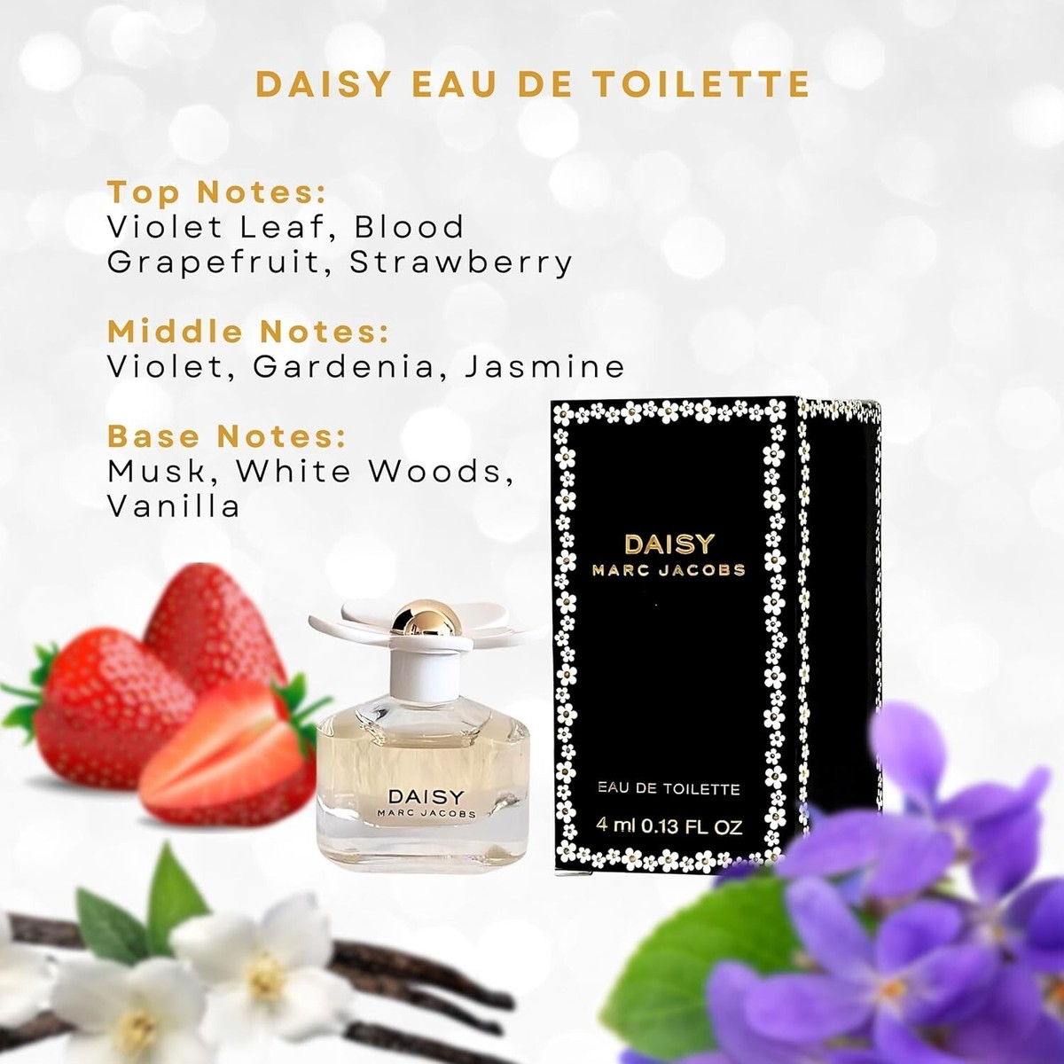 4-Piece Mini Perfume Gift Set for Women - Travel Size Luxury
