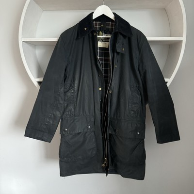 Barbour BORDER WAX JACKET NAVY 34