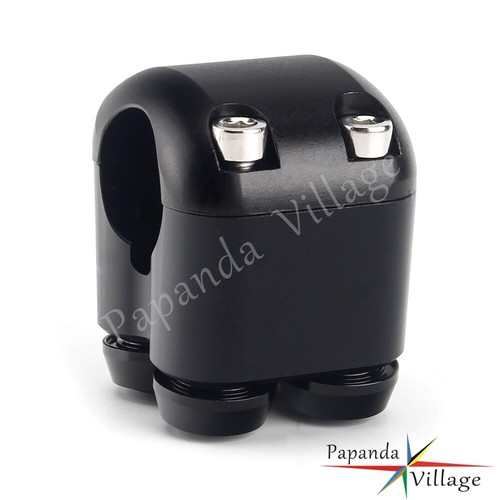 7/8" Handlebar 4-Button Control Switch Latch Momentary For Cafe Racer Softail - Picture 6 of 10