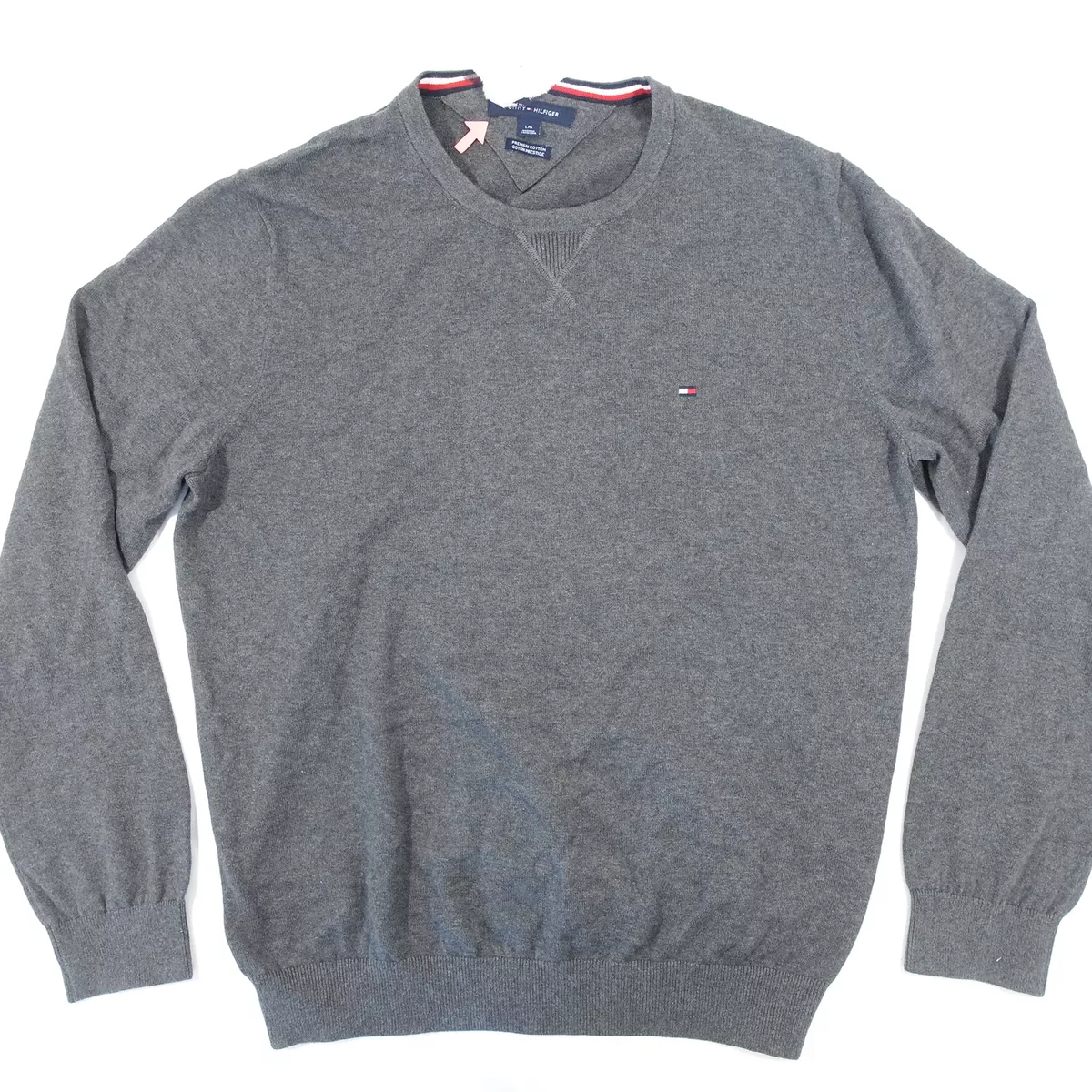 Tommy hilfiger crew neck sweater mens top