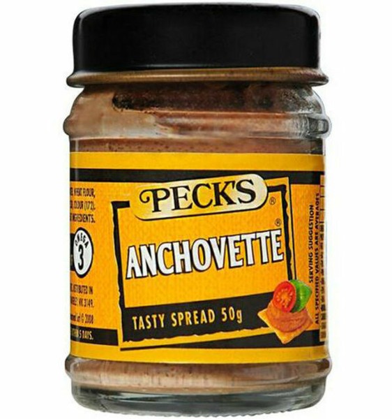 Pecks Paste Anchovette Spread 50gm for sale online eBay