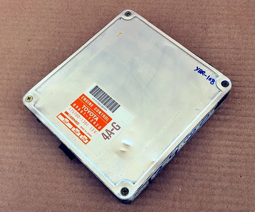 Toyota Corolla 1.6i 89661-12420 4A-G Ecu Ecm oem jdm used 8966112420 - Picture 4 of 9