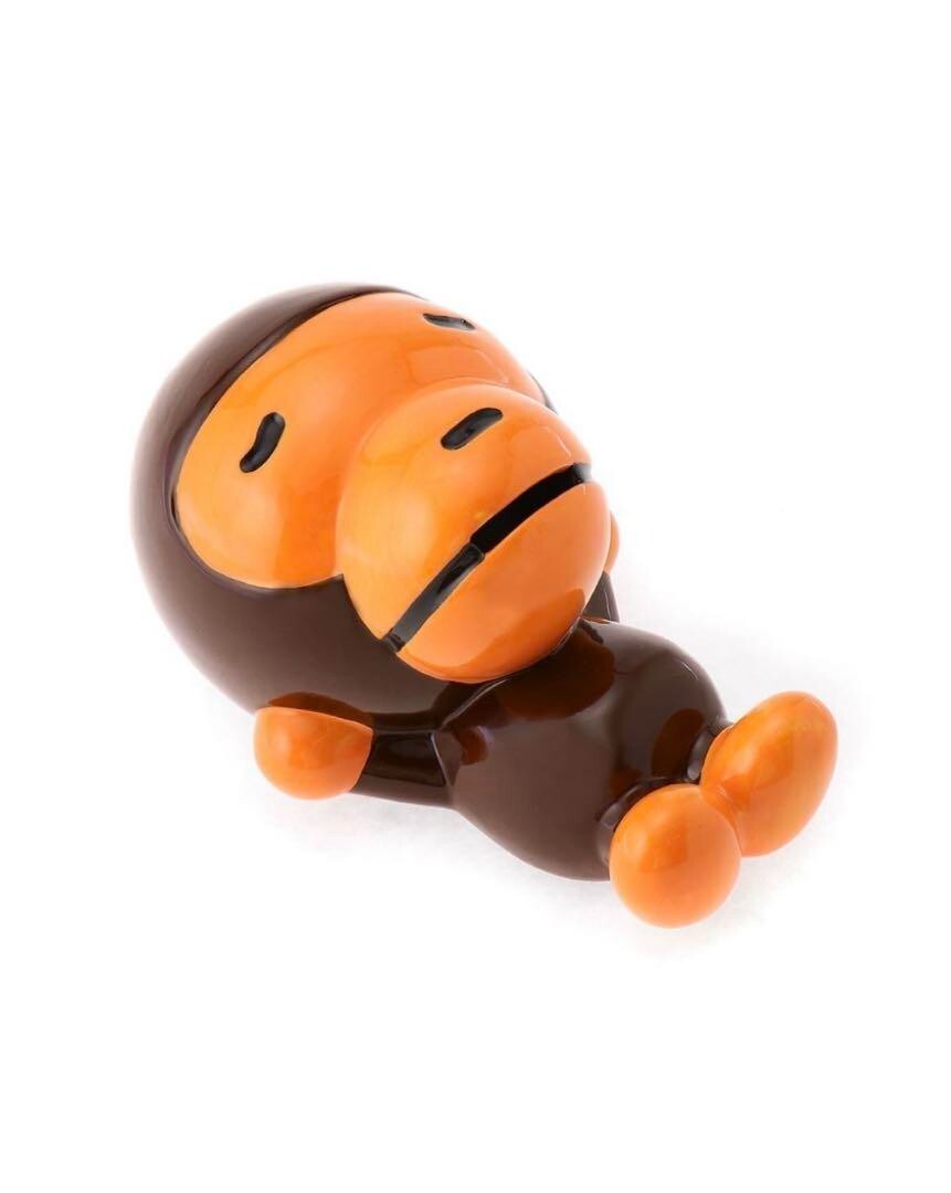 A BATHING APE® BABY MILO COIN BANK 貯金箱 A BATHING APE BAPE PLAY Goods BABY MILO COIN BANK Brown 2022