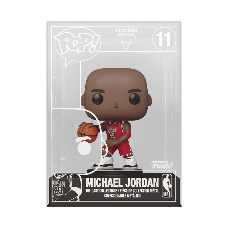 Funko Pop 🏀 #11 Michael Jordan 🏀 Die Cast 💎Funko Exclusive💎 🔥 Non -Chase 🔥