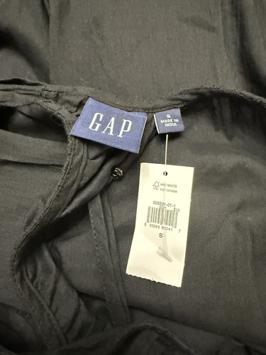 Gap Dress Cotton Black Small New - Picture 5 of 8