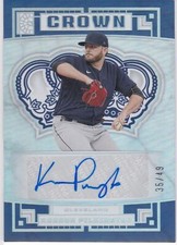 2022 Panini Capstone Crown Auto Holo Silver Konnor Pilkington Guardians 35/49