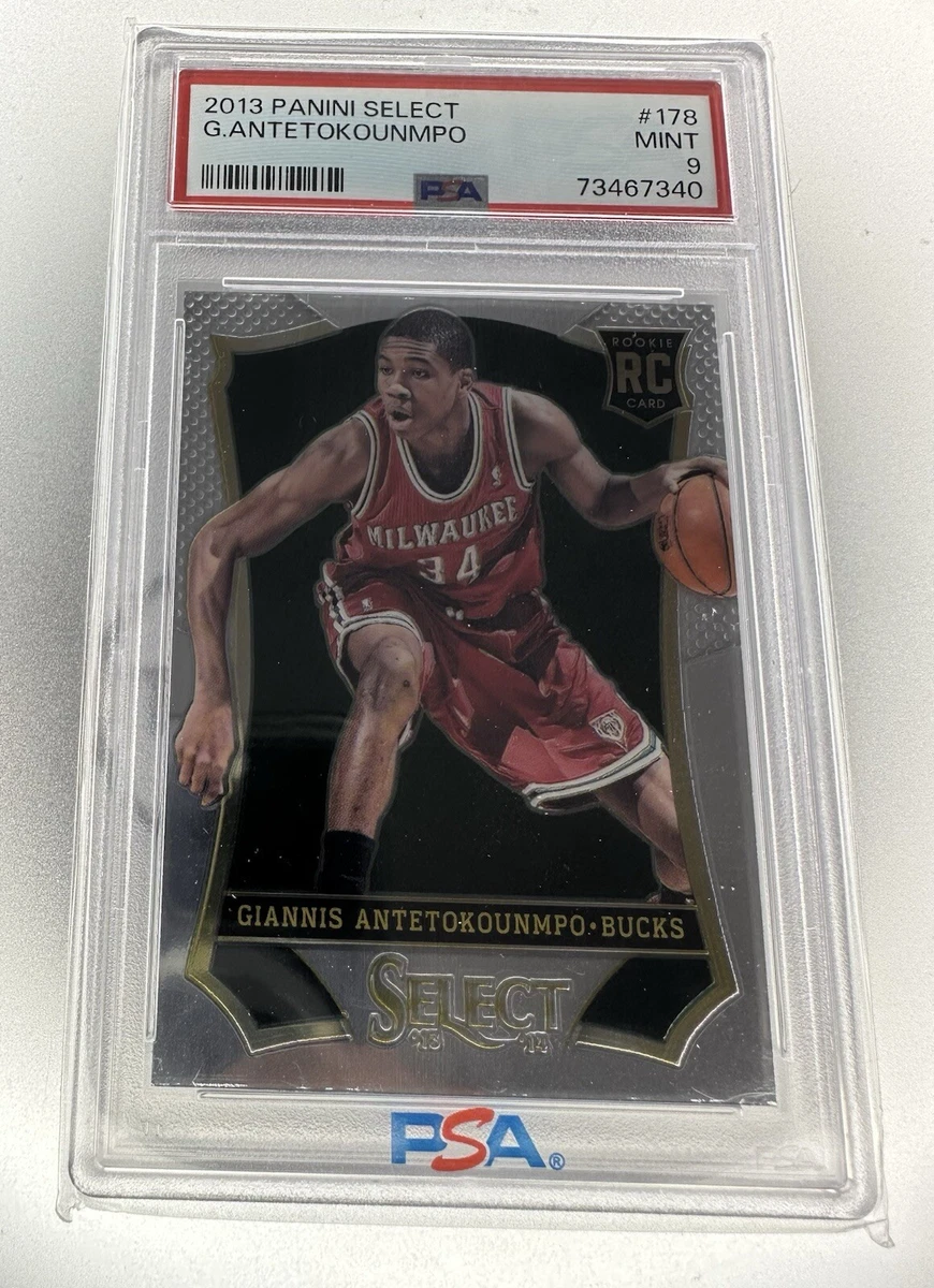 Giannis Antetokounmpo Basketball Grade 9 Rookie Sports Trading