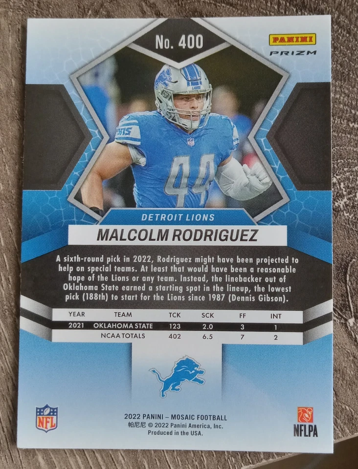 Malcom rodriguez trading cards - Image 2 of 2