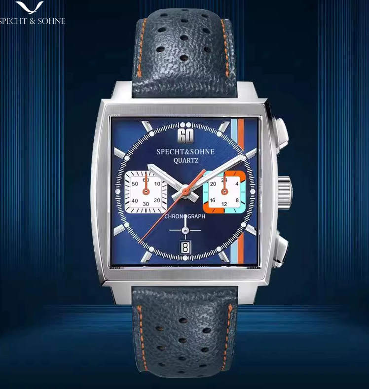 Specht Sohne Watch Men Japan Multi-function Luminous Specht Sohne Watch Men Japan Multi-function Luminous