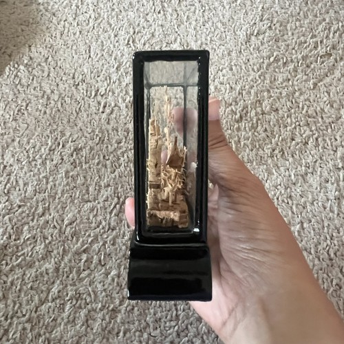 Vintage Hand Carved Chinese Miniature Diorama Shadow Box - Picture 4 of 8