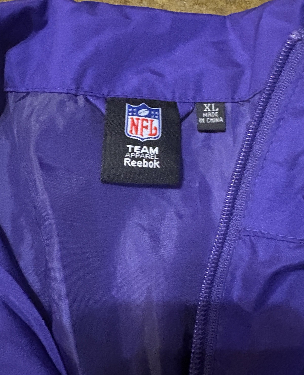 NWT Minnesota Vikings Sports Illustrated NFL/Reebok Full Zip Jacket Adult XL thumbnail 5