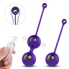 Kegel Ben Wa Exercise Balls Weights Rechargeable Vaginal Bladder Tightener