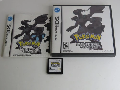 Pokemon White Version (Nintendo DS, 2011) Complete CIB - Authentic