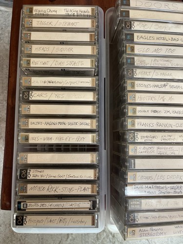 Lot of 40+ Vintage Cassette Tapes Old School Artists & Genres Recorded - Picture 2 of 8