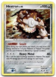 Heatran 30/146 Legends Awakened Holo Rare
