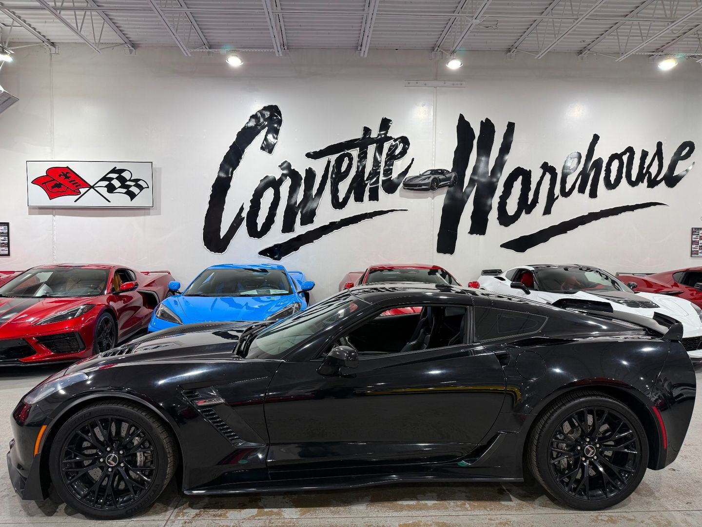 2015 [GBA] Black Chevrolet Corvette   | C7 Corvette Photo 2