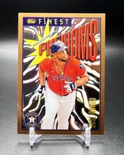 2023 Topps Finest JOSE ABREU Phenoms Flashback #94 Gold HOUSTON Astros