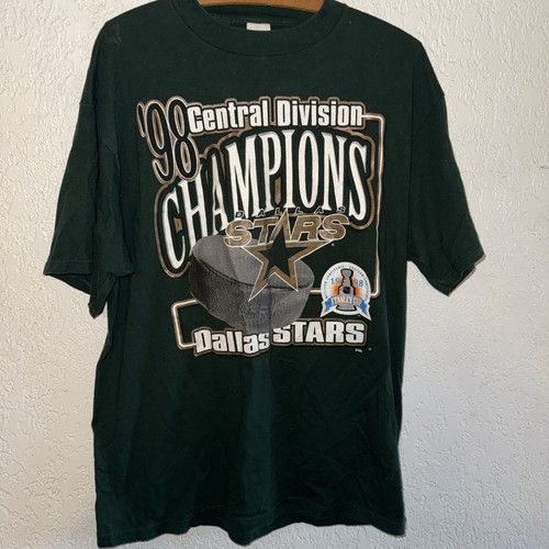 Logo 7 ‘98 Central Division Champions Dallas Stars Conference Stanley Cup XL