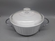 Corning Ware Auflaufform mit Deckel,2,5Liter,Metallgriff,F-1-B