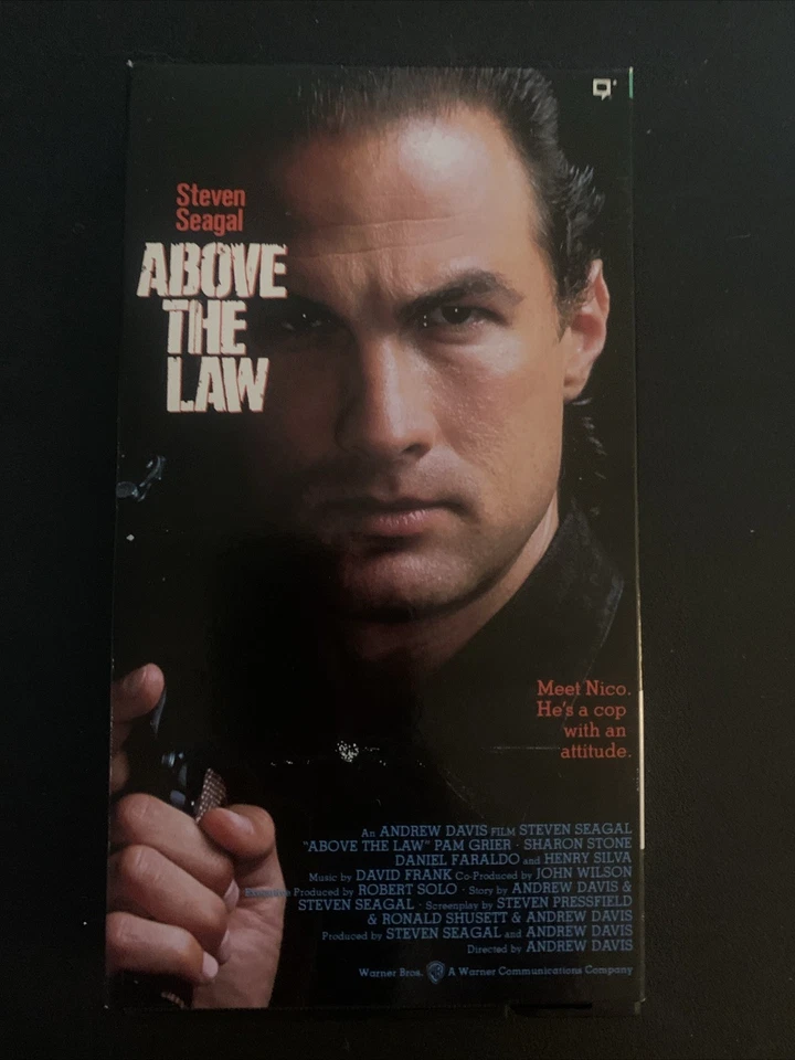 Steven Segal Twin Pack: Above The Law (1988,VHS) & Hard To Kill (1990, VHS) - Image 4 of 4
