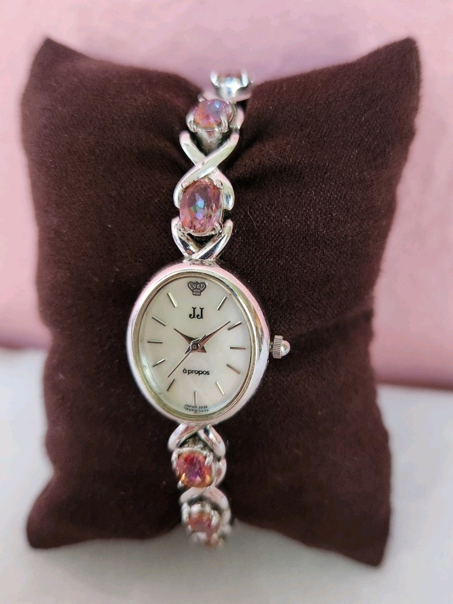 Vintage JJ A Propos Jules Jurgensen Mystic Topaz Mother of Pearl