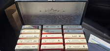 Vintage AM PAK DELUXE 15 Slot 8 Track Cartridge Tape Case Tapes Read