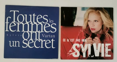 SYLVIE VARTAN  2 X CD SINGLE (PROMO) CE N'EST PAS RIEN/TOUTES LES FEMMES - Photo 1/2