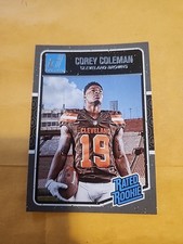 2016 Donruss Football Card Corey Coleman Rated Rookie #361. rookie card picture