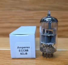 Amperex ECC88 6DJ8 Vacuum Tube Tested D Getter Holland