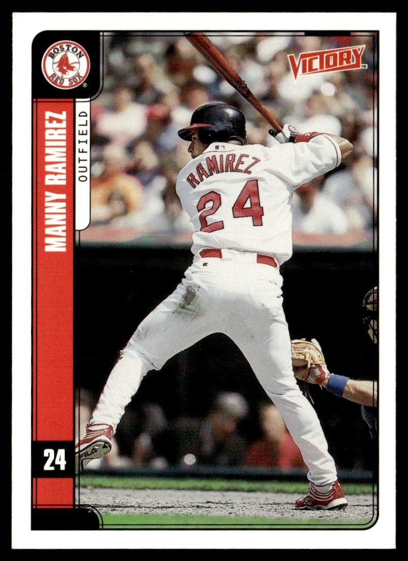 2001 Upper Deck Victory Manny Ramirez Boston Red Sox #148