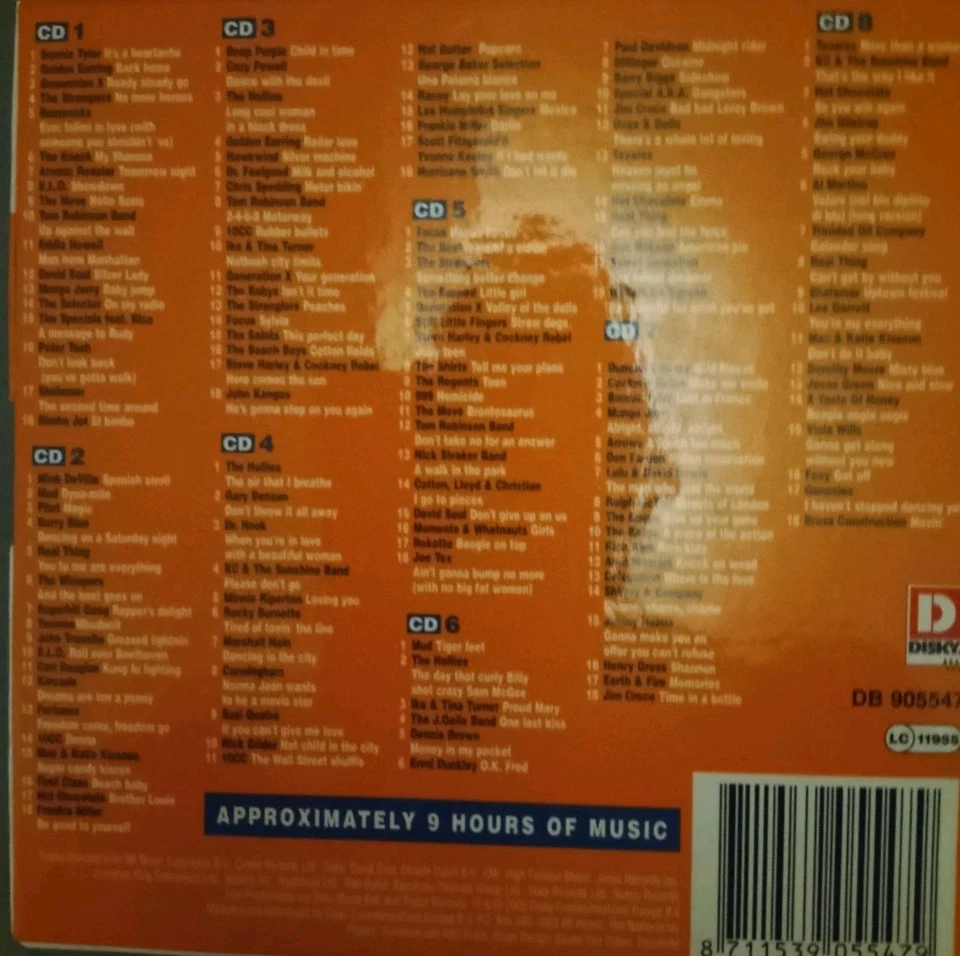 CD BOX Greatest Hits 60er, 70er, 80er 4x8 CDs - Bild 4 von 4