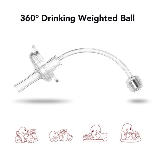 Baby Bottle Weighted Straw Replacement Sippy Cup Weighted Ball Replacement - Picture 15 of 24