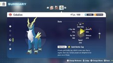 Pok mon Legends: Z-A Shiny Cobalion 6iv  Max EV  