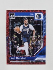 2024-25 Panini Donruss Optic Red Velocity #/299 Naji Marshall - Dallas Mavericks