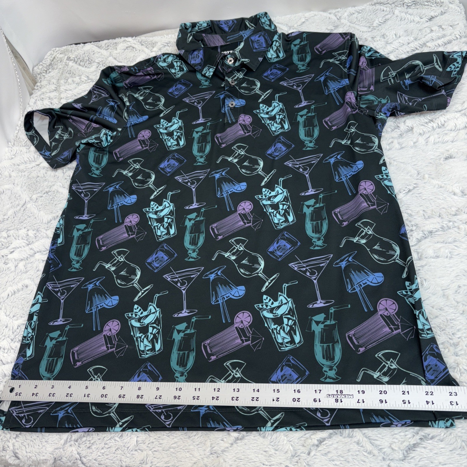 Bearbottom performance polo Cocktail Nightcap Siz… - image 6