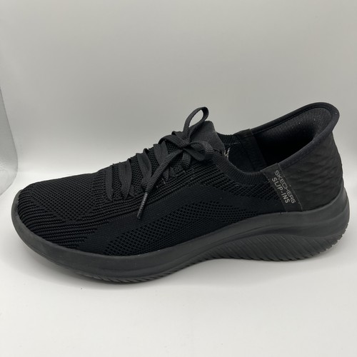 Zapatillas sin cordones Skechers Ultra Flex Triple negras manos libres para mujer talla UK 7 - Imagen 16 de 18