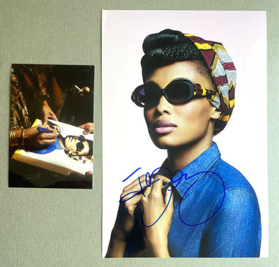 IMANY In-person signed Foto 20x30 Autogramm + exaktes Beweisfoto