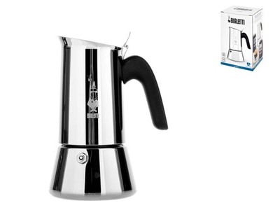 Bialetti Venus Kaffeemaschine für Kaffeepads 6 Tassen Edelstahl