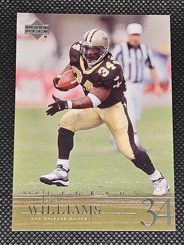 Ricky Williams 2001 Upper Deck NFL Legends #34 | eBay