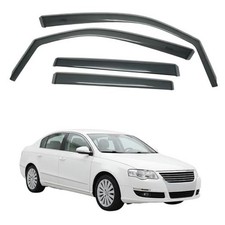 in-Channel Car Window Rain Guard Passat B6 4-Door Sedan 2006-2010 4pcs