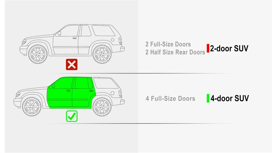 APS estriberas negras estilo ajuste 95-01 Ford Explorer 4 puertas Foto 2 de 4
