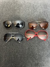 Lot of 4 Vintage 80s 90  s Sunglasses Used V4 