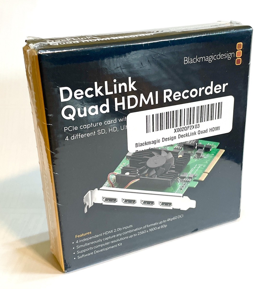 Blackmagic Design DeckLink Quad HDMI Recorder Capture Card