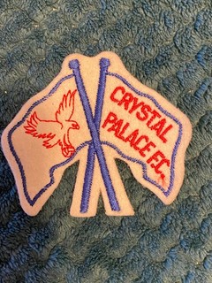 1980's Sew On Patch Crystal Palace